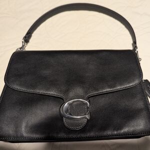 Coach Black Leather Handbag